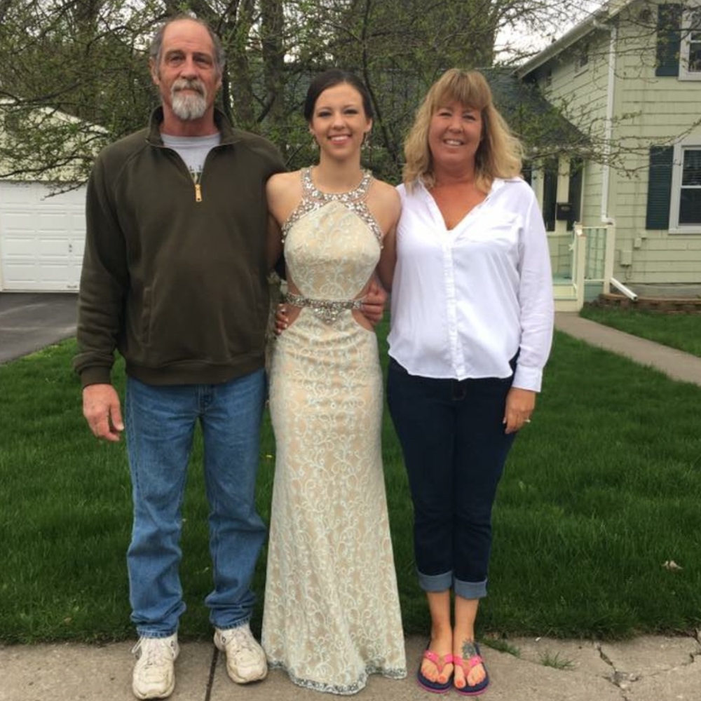 Dave and Johnny Size 0 Prom Dress